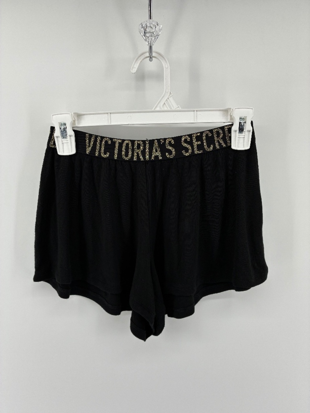 MASSIVE $10 SALE Victoria’s Secret Ribbed Knit Lounge Shorts with Sparkle Band